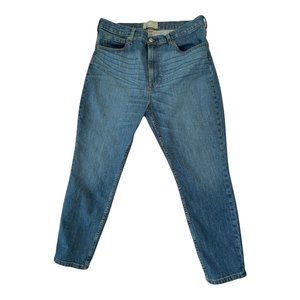 Everlane Jeans High Rise Straigh Leg Ankle Jeans